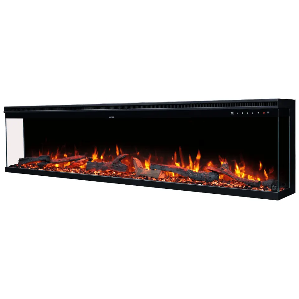Touchstone Sideline Infinity Pro 3-Sided 72″ electric fireplace